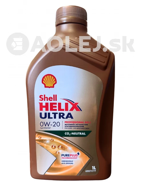 Shell Helix Ultra Professional AO-L 0W-20 1L