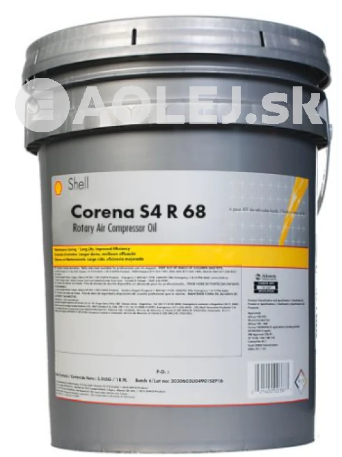 Shell Corena S4 R 68 20L