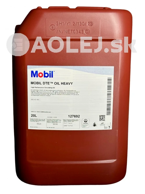 Mobil DTE Oil Heavy 20L