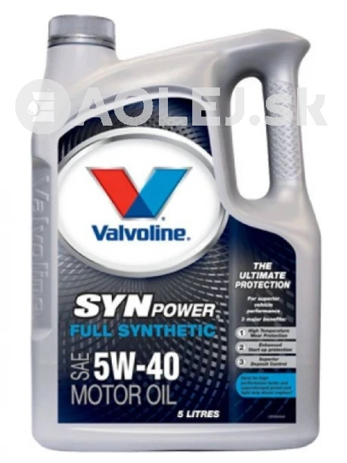 Valvoline SynPower 5W-40 5L