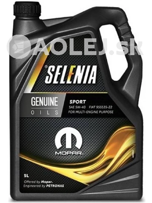 Selenia Sport 5W-40 5L