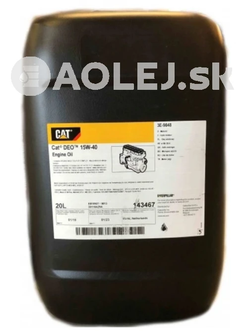 CAT DEO 15W-40 20L