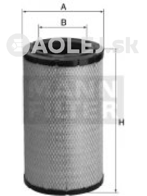 Vzduchový filter MANN FILTER C 16 501