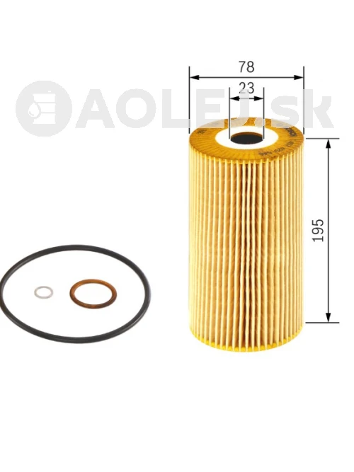 Olejový filter P9646 Bosch 1457429646