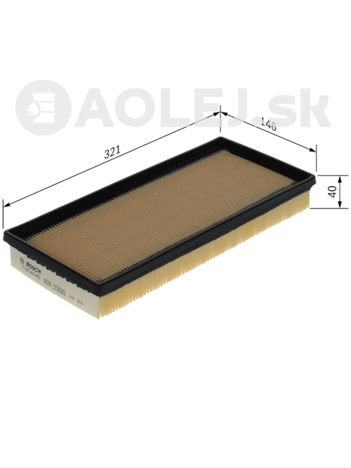 Vzduchový filter S0452 Bosch F026400452