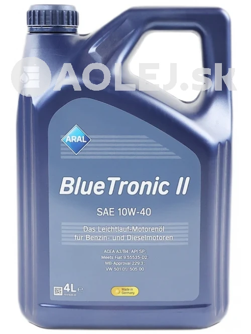 Aral Blue Tronic II 10W-40 4L