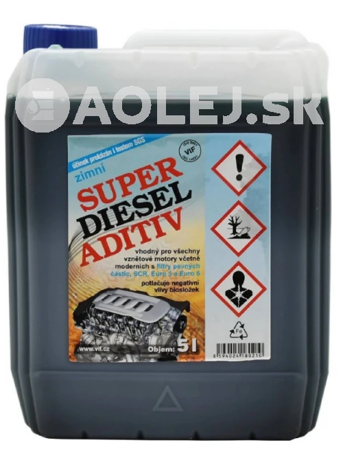 VIF Super Diesel Aditiv zimný 5L