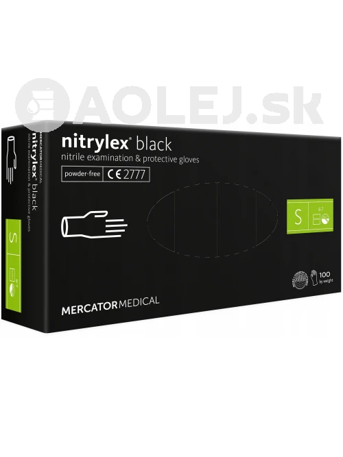 Nitrilové rukavice Nitrylex Basic veľkosť S, 100 ks