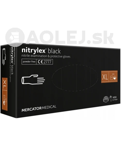 Nitrilové rukavice Nitrylex Basic veľkosť XL, 100 ks