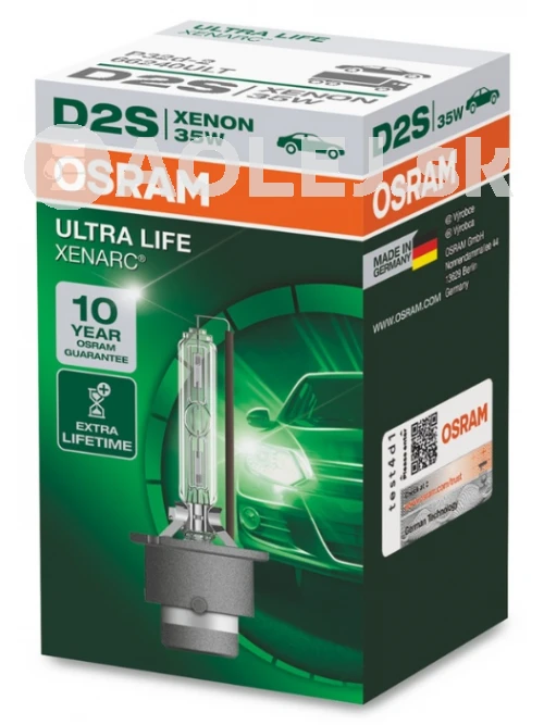 Osram D2S 85V 35W P32d-2 Xenarc Ultra Life  