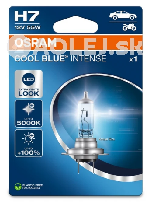 Osram H7 12V 55W PX26d Cool Blue Intense - blister