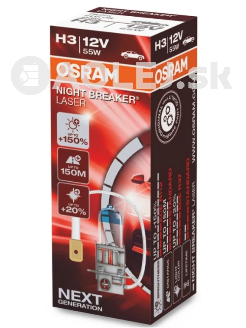 Osram H3 12V 55W PK22s Night Breaker Laser