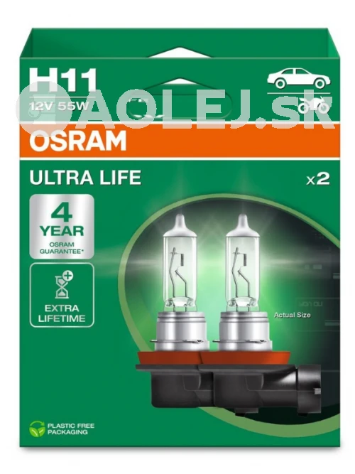 Osram H11 12V 55W PGJ19-2 Ultra Life Box