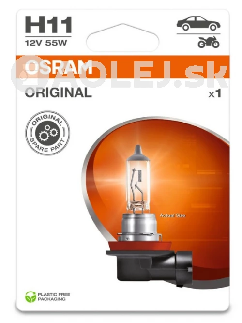 Osram H11 12V 55W PGJ19-2 Original - blister