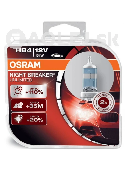 Osram HB4 12V 55W P22d Night Breaker Unlimited Box