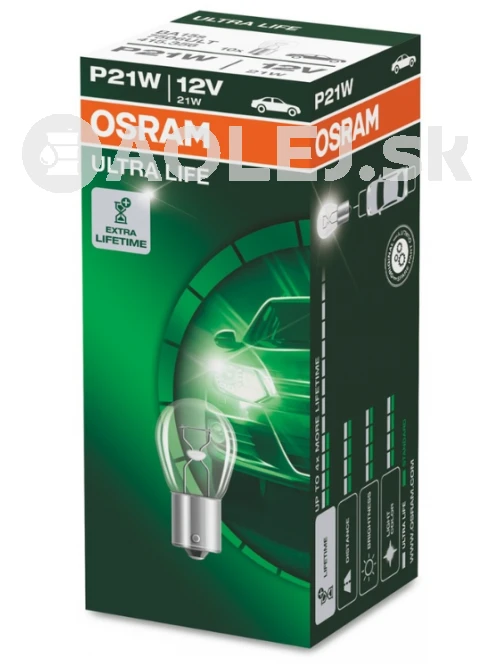 Osram P21W 12V 21W BA15s Ultra Life