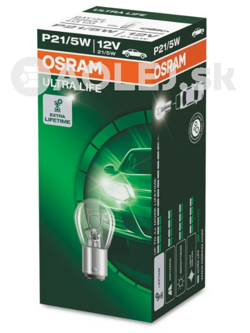 Osram P21/5W 12V 21/5W BAY15d Ultra Life