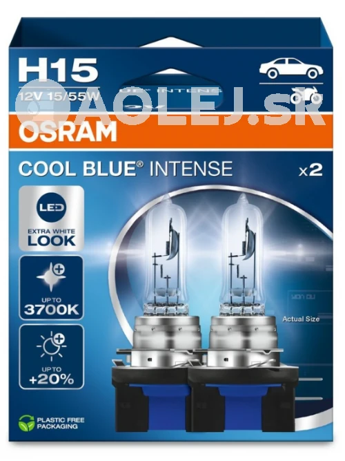 Osram H15 12V 15/55W PGJ23t-1 Cool Blue Intense Nextgen Box