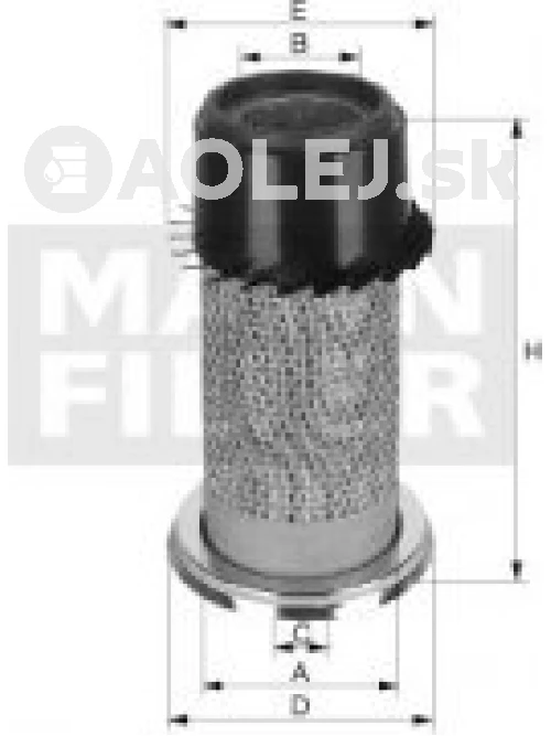 Vzduchový filter MANN FILTER C 22 032