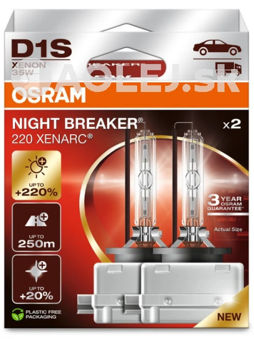 Osram D1S 35W PK32 d-2 Night Breaker 220% Xenarc 2ks