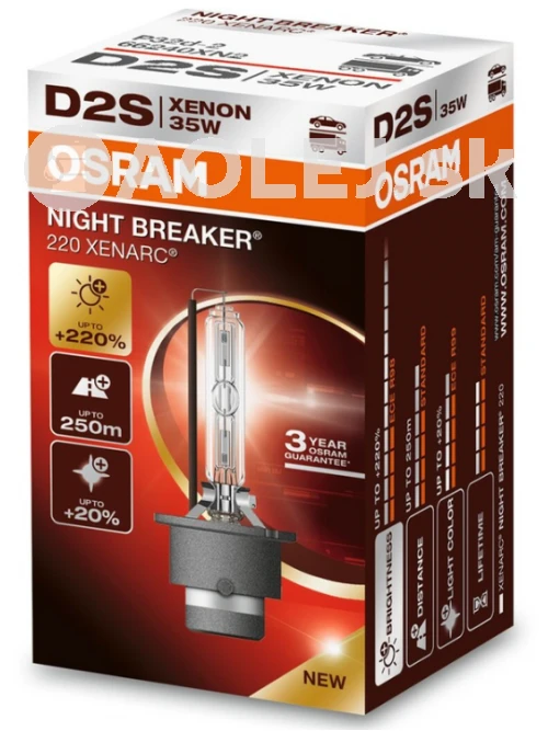 Osram D2S 35W P32d-2 Night Breaker 220% Xenarc