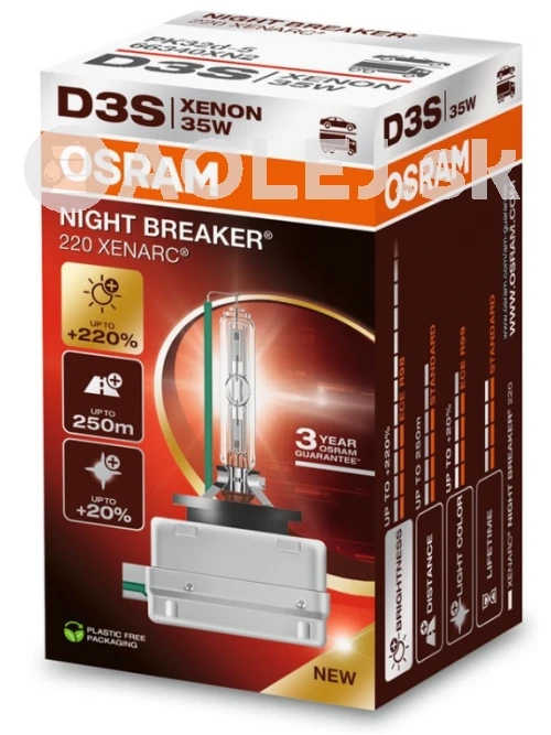 Osram D3S 35W PK32D-5 Night Breaker 220% Xenarc