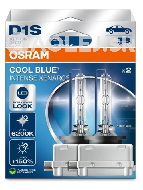 Osram D1S 85V 35W PK32d-2 Xenarc Cool Blue Intense Nextgen 2ks