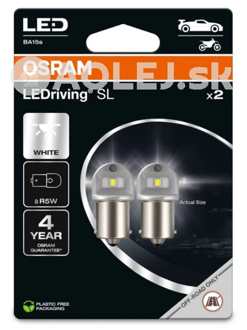 Osram R5W 12V 0,5W BA15s LEDriving SL - blister 2ks