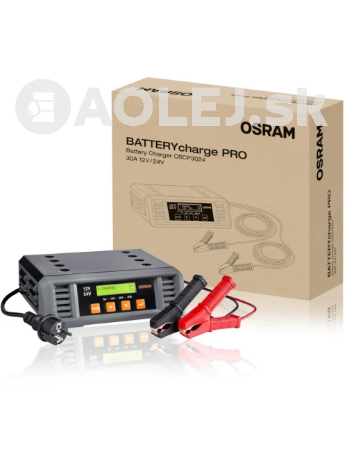 Osram Nabíjačka batérii PRO 30A 12/24V