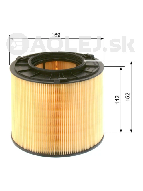 Vzduchový filter S0425 Bosch F026400425