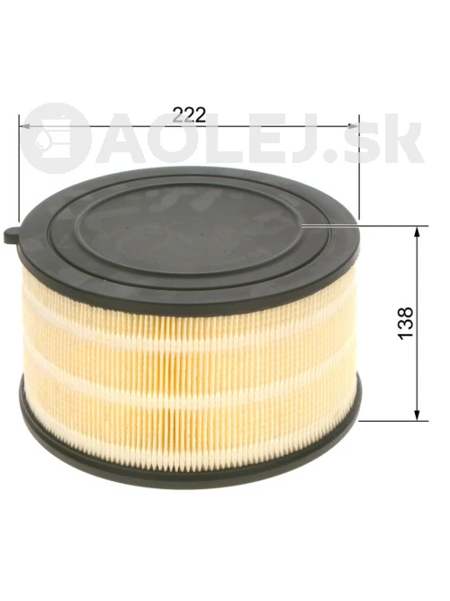 Vzduchový filter S0427 Bosch F026400427