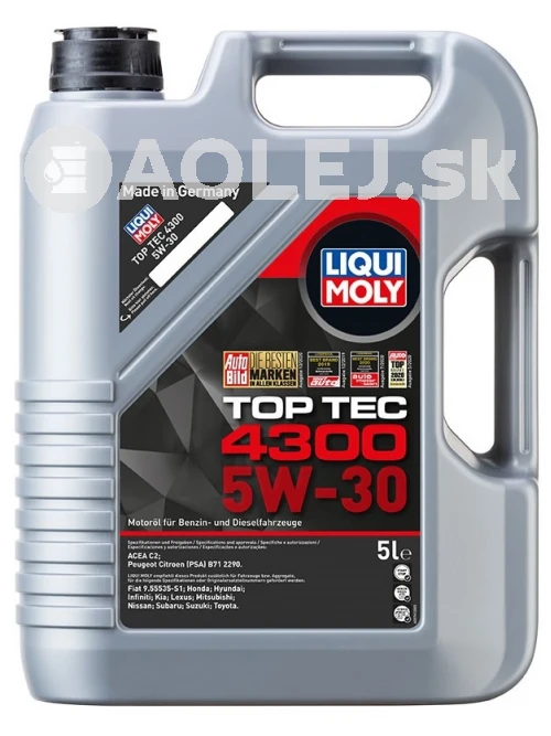 Liqui Moly Top Tec 4300 5W-30 5L