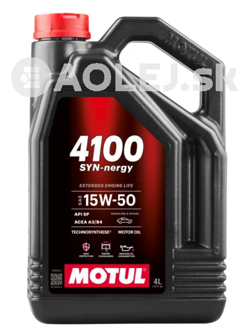 Motul 4100 SYN-nergy 15W-50 4L