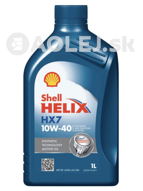 Shell Helix HX7 10W-40 1L