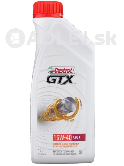 Castrol GTX 15W-40 A3/B3 1L