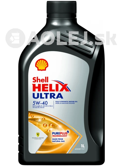 Shell Helix Ultra 5W-40 1L