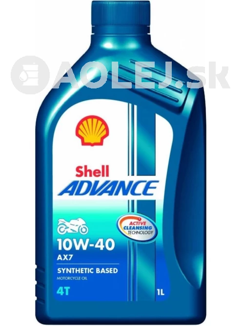 Shell Advance AX7 4T 10W-40 1L