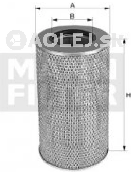 Vzduchový filter MANN FILTER C 31 1345/1