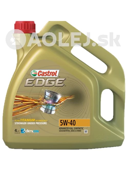 Castrol Edge Titanium FST 5W-40 4L