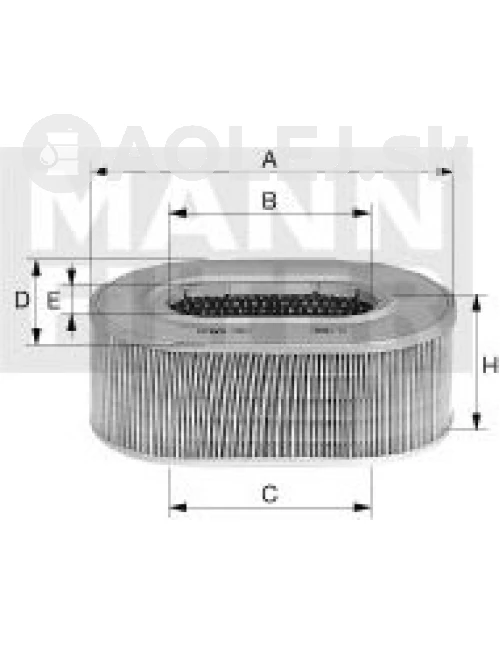 Vzduchový filter MANN FILTER C 61 2754