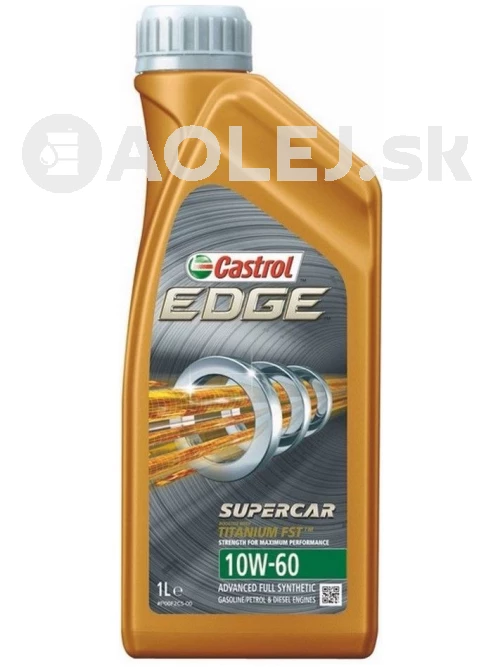 Castrol Edge Supercar Titanium FST 10W-60 1L