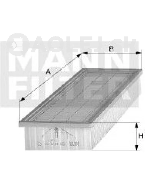 Kabínový filter MANN FILTER CU 88 343