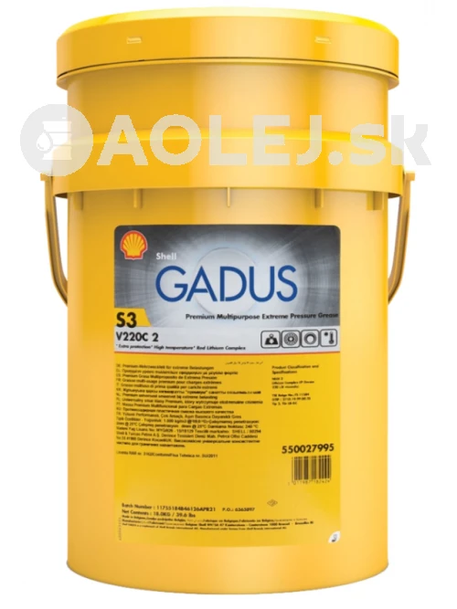 Shell Gadus S3 V220C 2 18kg