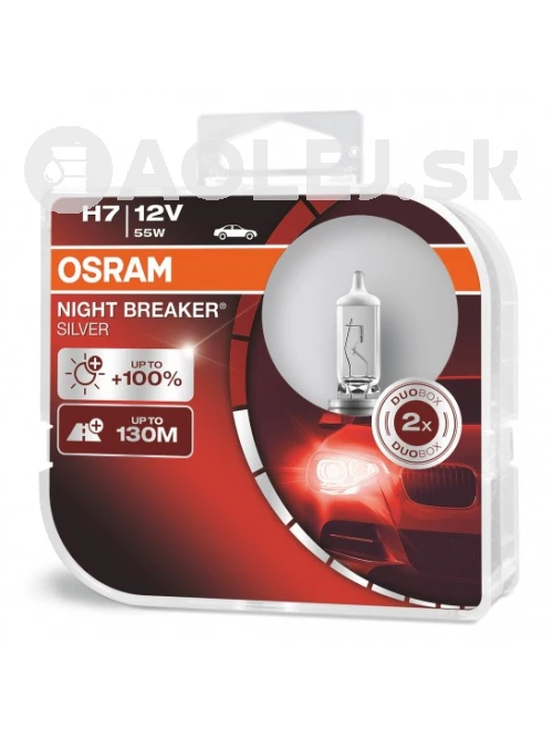 Osram H7 12V 55W PX26D Night Breaker Silver Box