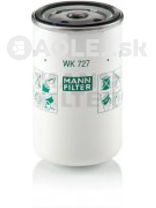 Palivový filter MANN FILTER WK 727