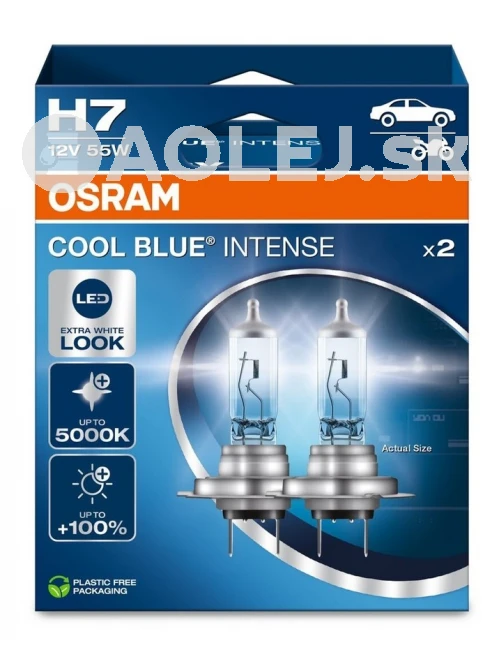 Osram H7 12V 55W PX26d Cool Blue Intense Box (Next Gen)