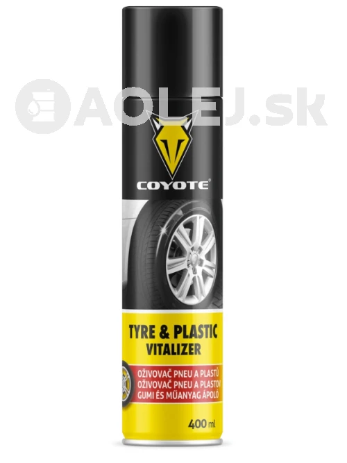 Coyote Oživovač plastov a pneu 400ml