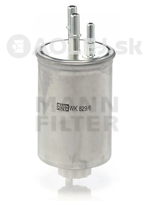 Palivový filter MANN FILTER WK 829/6