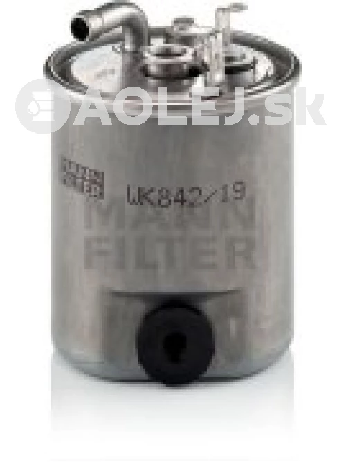 Palivový filter MANN FILTER WK 842/19