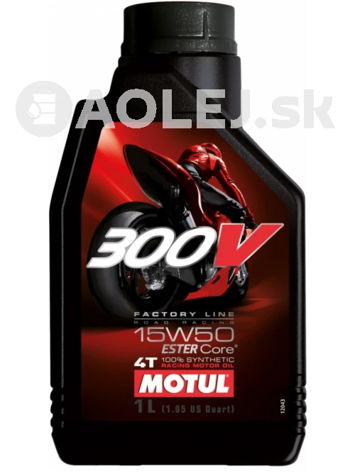 Motul 300V 4T Factory Line Road Racing 15W-50 1L